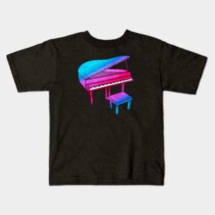 Colorful Piano Kids T-Shirt